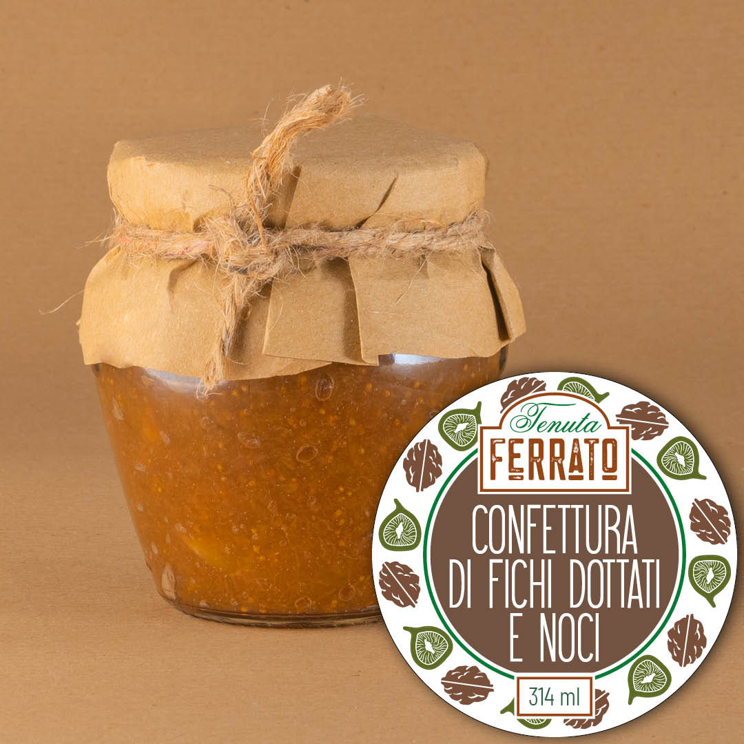 Confettura di fichi dottati e noci
